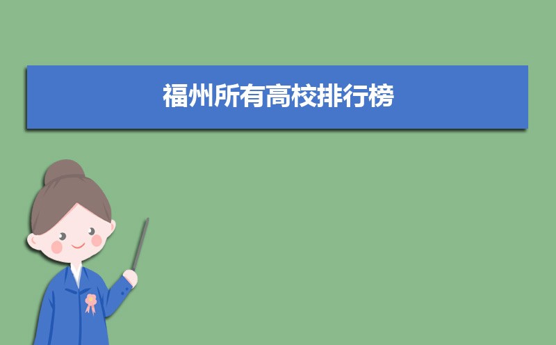 福州市大学排名榜(2025年最新)