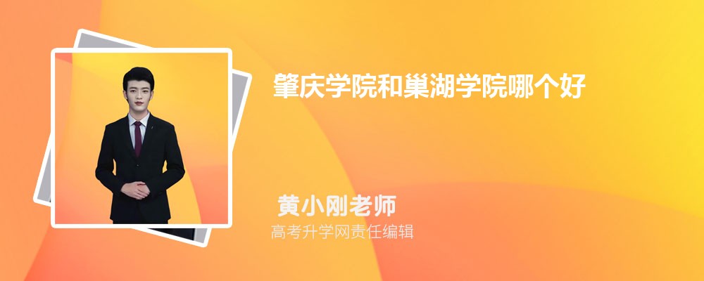 肇庆学院和巢湖学院哪个好 分数线排名对比