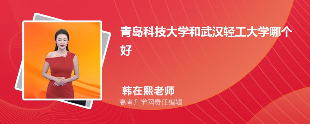青岛科技大学和武汉轻工大学哪个好 2025分数线排名对比